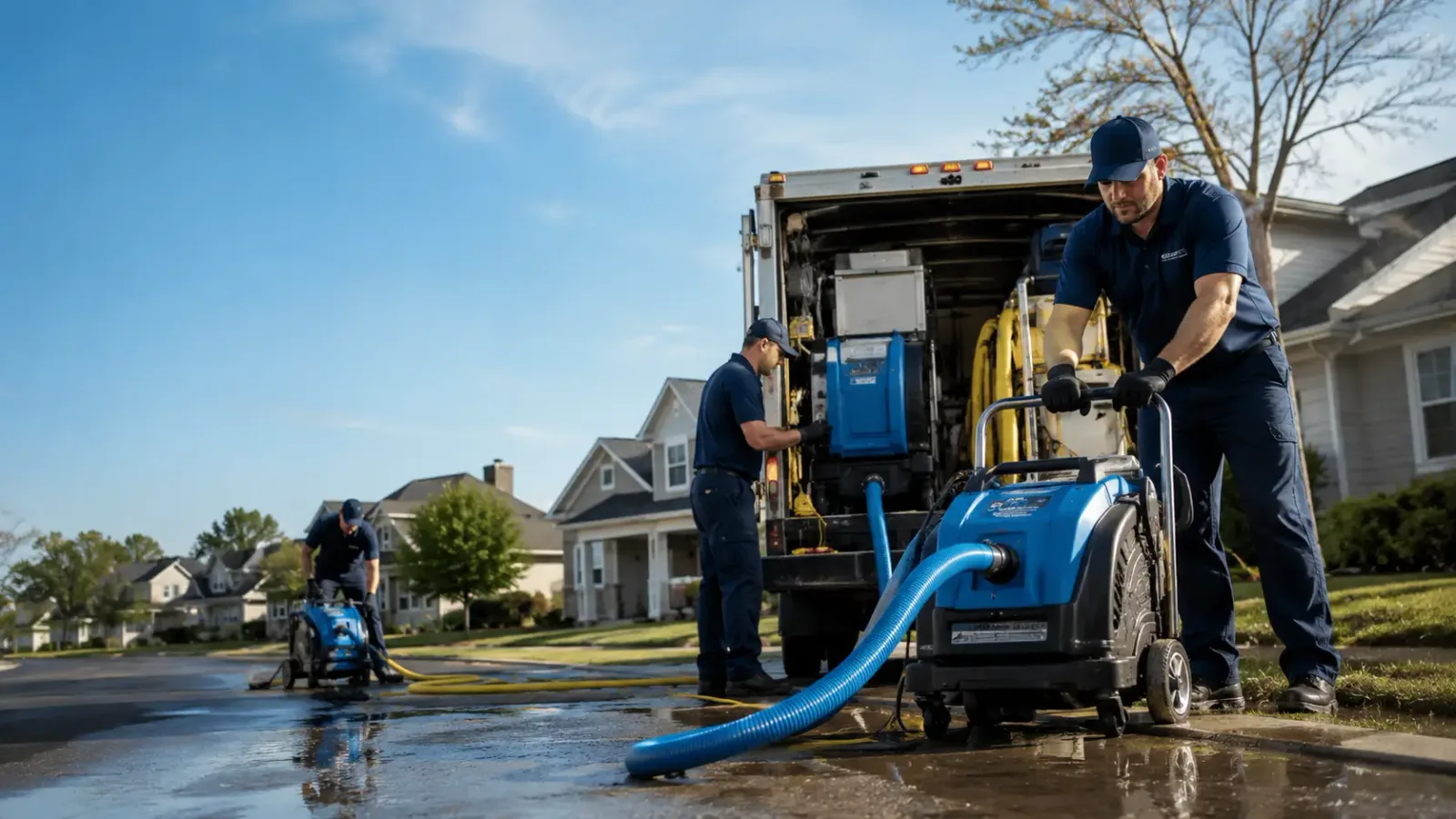Flood Damage Cleanup in White Cottage, OH